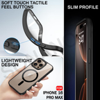 MagSafe Compatible iPhone 16 Pro Max Case – Slim, Shockproof, Durable