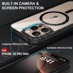MagSafe Compatible iPhone 16 Pro Max Case – Slim, Shockproof, Durable