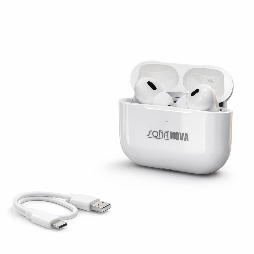 Aero TWS Wireless Earbuds, Bluetooth 5.3, 25H Playtime, Fast Charging