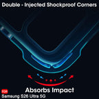 Transparent Silicon Back Cover Case for Samsung Galaxy S26 Ultra 5G