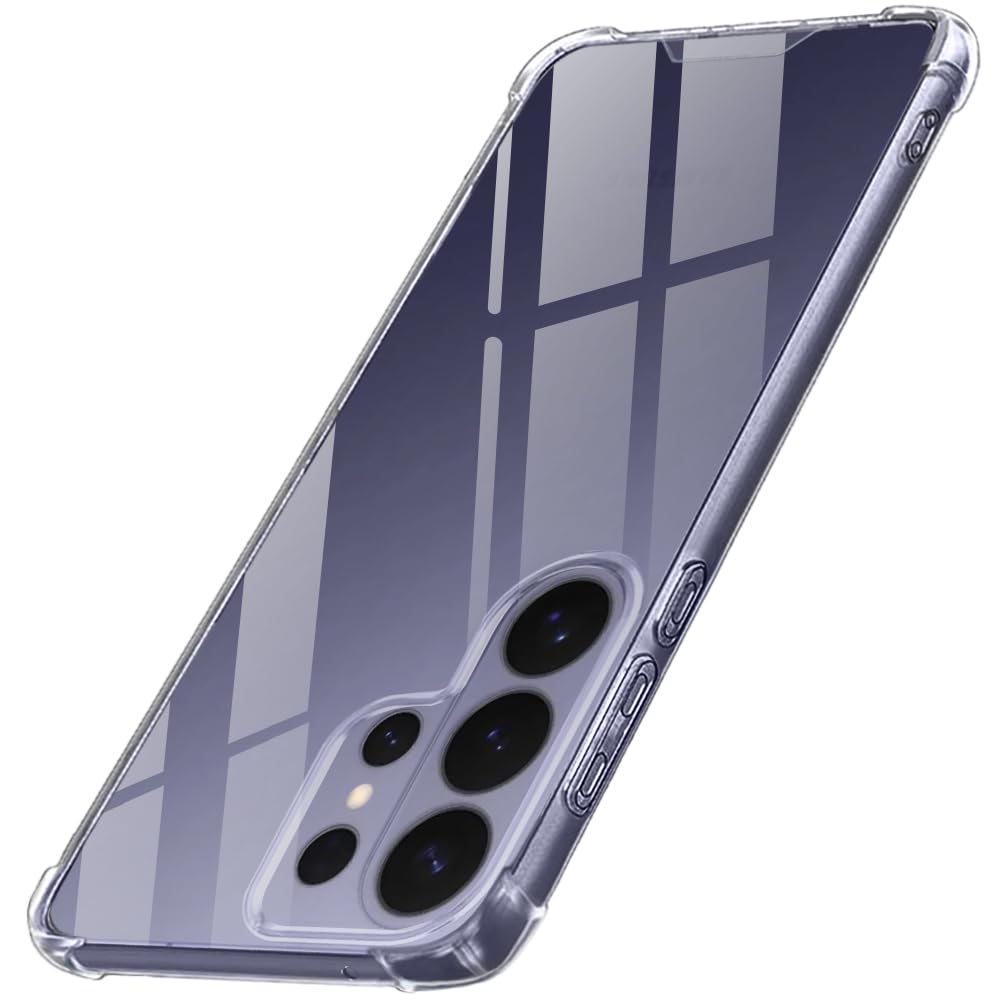 Transparent Silicon Back Cover Case for Samsung Galaxy S26 Ultra 5G