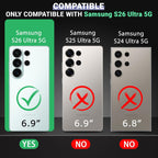 Transparent Silicon Back Cover Case for Samsung Galaxy S26 Ultra 5G