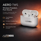 Aero TWS Wireless Earbuds, Bluetooth 5.3, 25H Playtime, Fast Charging