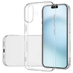 Flexible TPU Back Cover Case for iPhone 16 | Slim Fit Protective Mobile Cover with Anti-Slip Grip