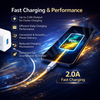 SONANOVA 2.0A Fast Charging USB Wall Charger | 110-240V Wide Voltage