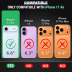 Back Cover for iphone 17 Air Transparent.
