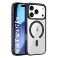 MagSafe Compatible iPhone 17 Pro Case, Clear Design with Black Border
